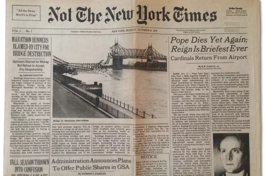 35 riporter több hónap alatt megállapította: népszerű a kokain – egy újság, ami csak álhírből állt