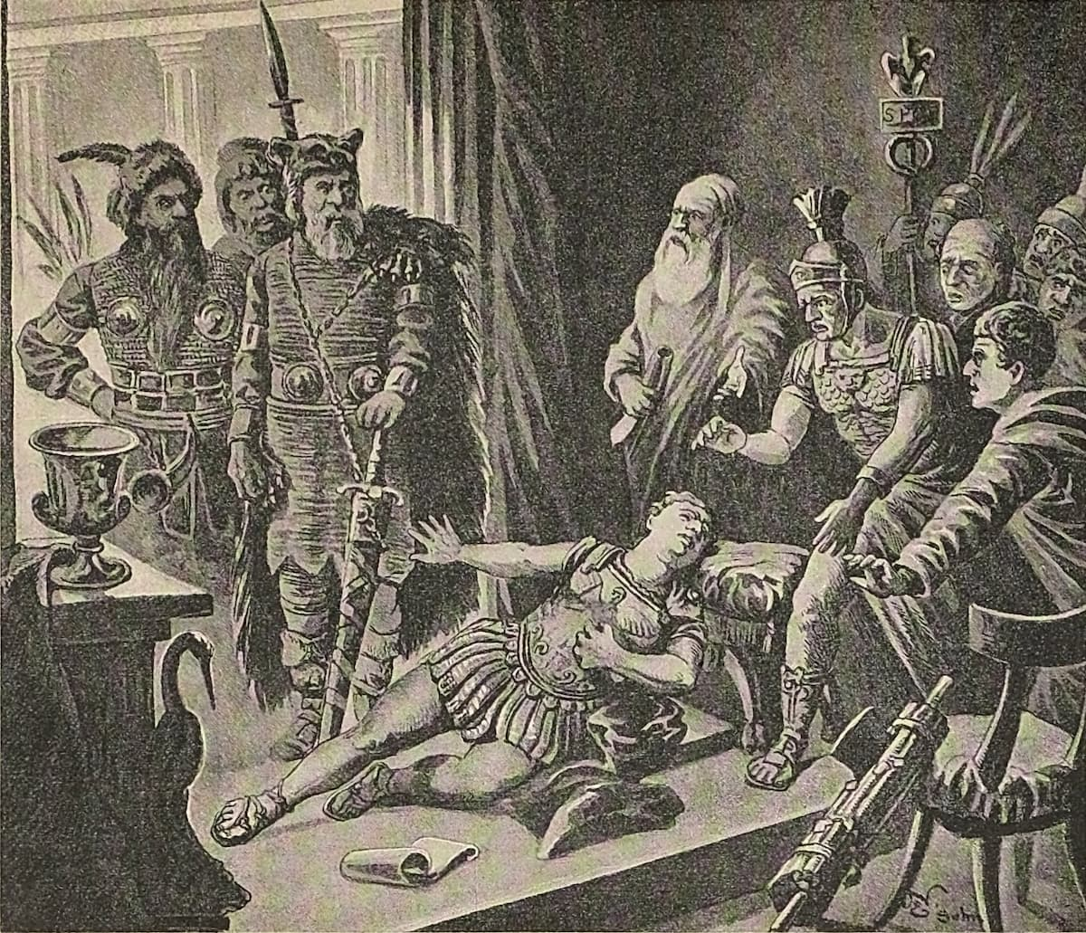 Az agyvérzésbe torkolló követfogadás és a birodalom legnagyobb veresége