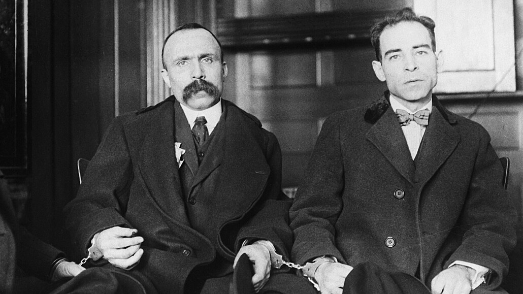 Mangione, Sacco és Vanzetti