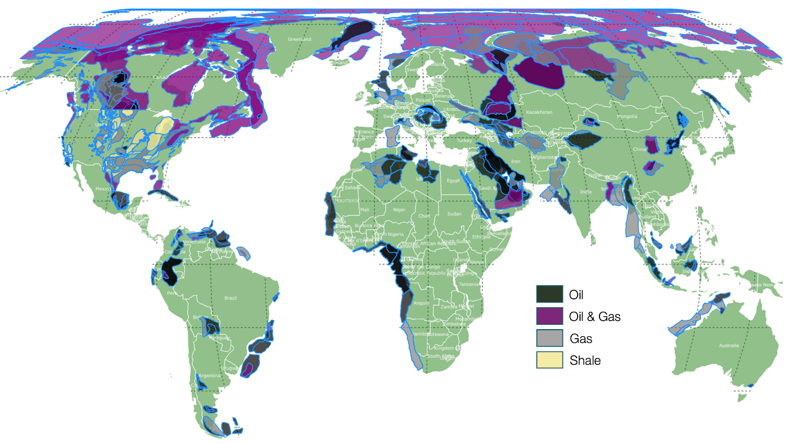 Miért van annyi olaj a Közel-Keleten?